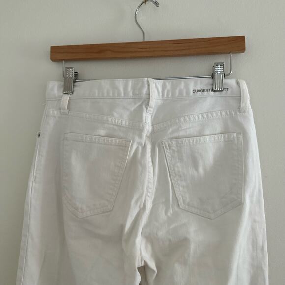 Current Elliott Skinny Denim Jeans Pockets White 26 - Picture 8 of 9